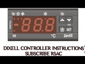Dixell Emerson Controller Settings - Dixell Controller Programming Manual