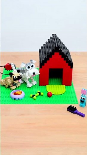 How To: Build a LEGO Dog Display