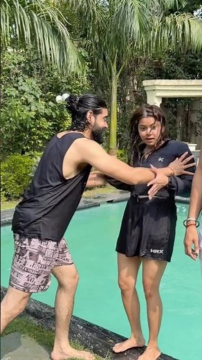 Swimming Pool Challenge 😂 #shorts #ytshorts #challenge