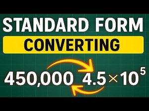 How to Convert Between Standard Form and Ordinary Numbers | GCSE Maths