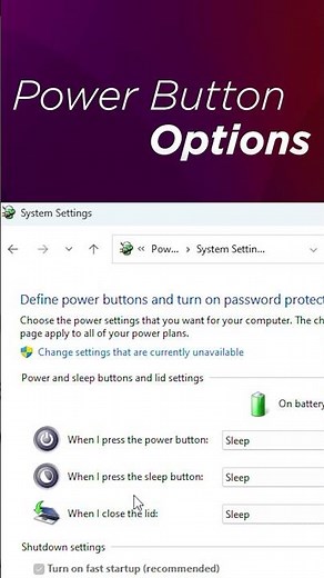How To Turn Fast Startup On or Off in Windows 11 | Lenovo Support Quick Tips