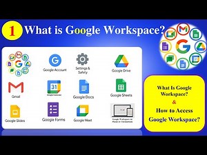1- Google Workspace Tutorial for Beginners