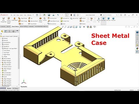 SolidWorks Sheet metal Basic tutorial