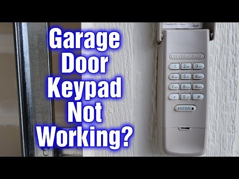 Garage Door Keypad Not Working? How To Fix Easy
