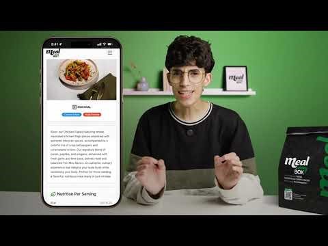 Commencez avec MealBox – Simple. Sain. Prêt à manger.