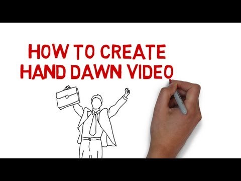 How to create Hand Drawn Videos (Whiteboard videos) - FREE TRIAL