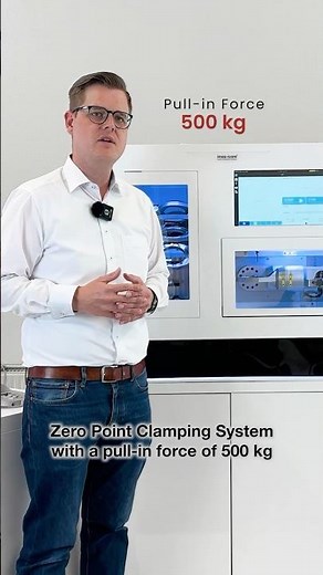 CORiTEC 350i X PRO Series from imes-icore: PowerClamp Zero-Point Clamping System