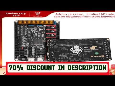 A must-have product! BIGTREETECH Octopus V1.1 BTT Motherboard 3D Printer Parts vs Spider V2.2 TMC5