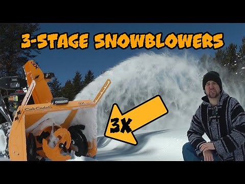 Cub Cadet 3X 34" PRO Snowblower Review