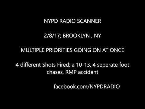 2/8/17 NYPD RADIO, multiple priority calls all at once