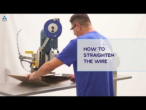 Wire stitching machine for corrugated cardboard and carton box production - MIRUNA MODEL 2