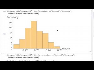 Calculating a simple integral using Monte Carlo methods-explanation