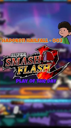 Ryu's Hadōken Hailstorm - SSF2 POTD [3] #ssf2 #streetfighter #roadto1k