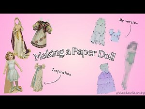 Making a Paper Doll + History Talks (free printable download)