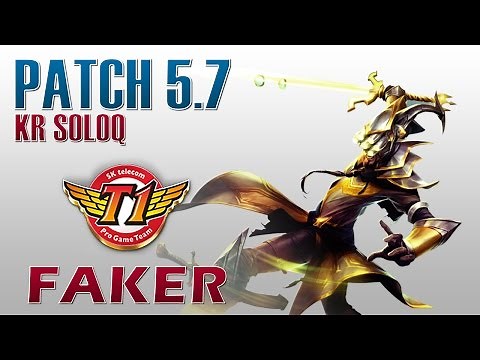 SKT T1 Faker - Master Yi Mid Lane - KR SoloQ