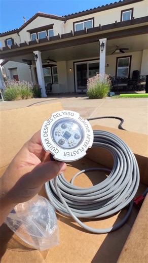 Pool Volution on Instagram: "Old lights out, J&J lights in 🔥they retrofit perfectly with existing GloBrite lights or a standard 1.5” FTA. 👌Nighttime pool vibes just hit different with these. #swimmingpool #backyard #poollights @haywardpoolproducts J&J retro 25014P 100ft chord 25015P 150ft chord."