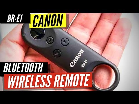 Canon BR-E1 Wireless Remote Control - Review & Setup