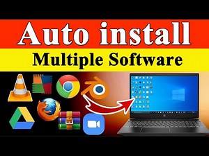 How to install Multiple Software in One Click Online || Tips and Solution