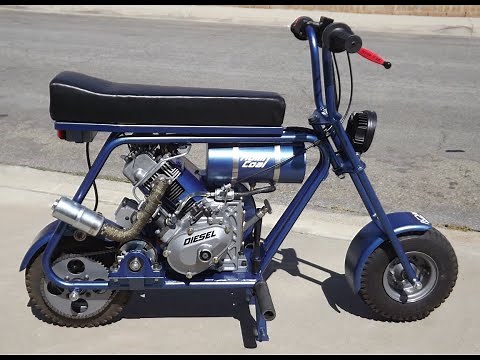 3HP Diesel Mini Bike Demo