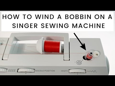 How To Wind A Bobbin On A Singer Sewing Machine