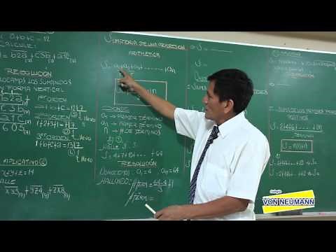 ARITMETICA - Cuatro operaciones - [HD]