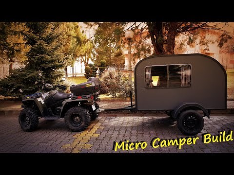 HOMEMADE ATV CAMPER TRAILER !