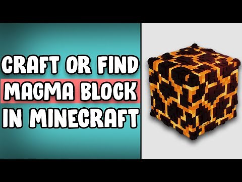 How to Craft Magma block in Minecraft | How to Make Magma block in Minecraft