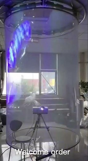 hologram transparent display projection mesh hologram net holographic gauze