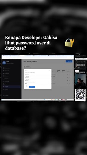 Encrypt Vs Hashing? kenapa developer gbs lihat password user dari database 🔐