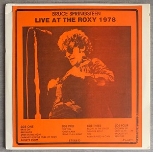 Bruce Springsteen - Live At The Roxy 1978
