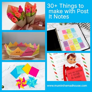 30  Post-it Note art, crafts and activities | Mum In The Madhouse