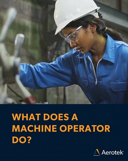 112 reactions · 14 shares | Learn how to become a machine operator – one of the most important roles in manufacturing and production. Learn more: https://bit.ly/3XlWRMR | Aerotek | Facebook