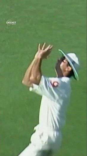 HOWLER 🙈 Vaughan's infamous Ashes drop!