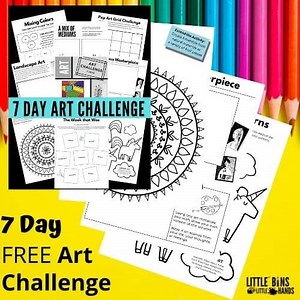 50 Easy Art Projects For Kids | Little Bins for Little Hands