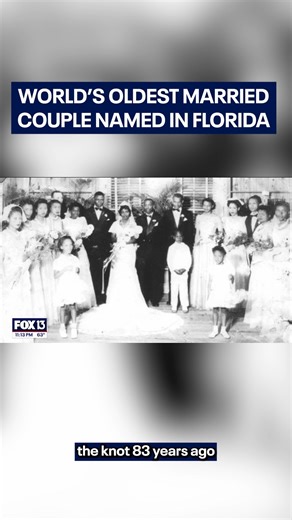1.6M views · 52K reactions | Eleanor and Lyle Gittens were just crowned world record holders by the Guinness Book of World Records this month. READ MORE: https://tinyurl.com/46sk45xc | FOX 13 News - Tampa Bay | Facebook