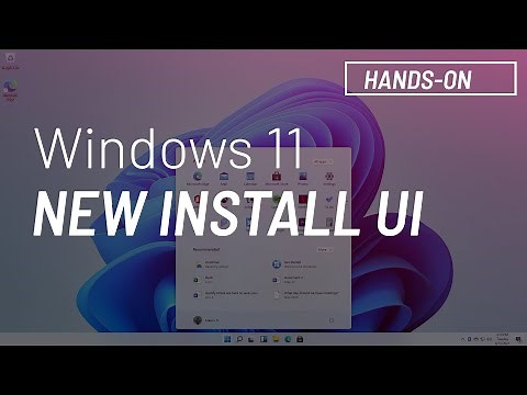 Windows 11 clean installation process, new OOBE, desktop experience
