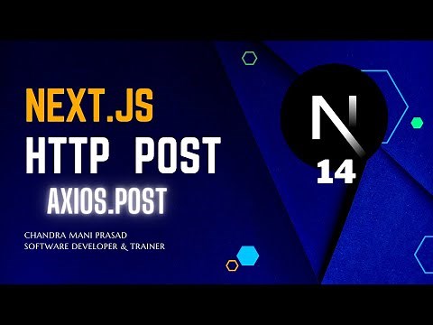 Next.js 14 and Axios: Seamless Form data Handling in API Routes | EzyCode