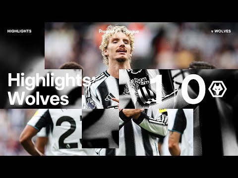 Newcastle United 1 Wolverhampton Wanderers 0 | Premier League Highlights