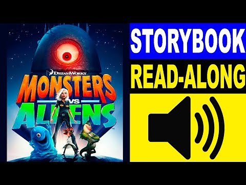 Monsters vs Aliens Read Along Story book | Read Aloud Story Books for Kids