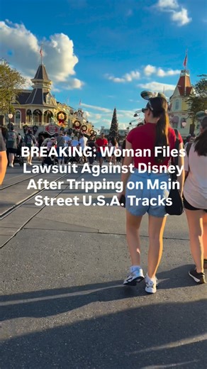 Jonathan on Instagram: "BREAKING: Woman Files Lawsuit Against Disney After Tripping on Main Street U.S.A. Tracks Ever tripped over the trolley tracks on Main Street, U.S.A. at Walt Disney World’s Magic Kingdom? A woman from Kentucky has filed a lawsuit against Disney, alleging she suffered serious injuries after tripping over the tracks. According to the complaint, the incident was caused by insufficient safety measures and resulted in permanent bodily injury, physical pain, mental anguish, and