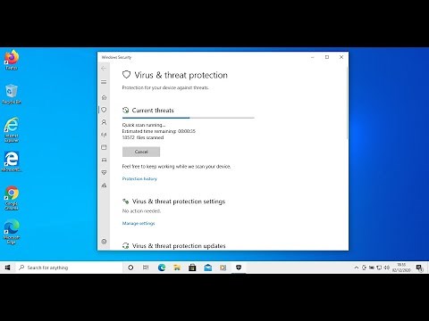 Windows 10 - Windows Defender How To Scan For Viruses