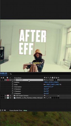 This Glowing Text Trick in AE Looks INSANE 😮‍💨