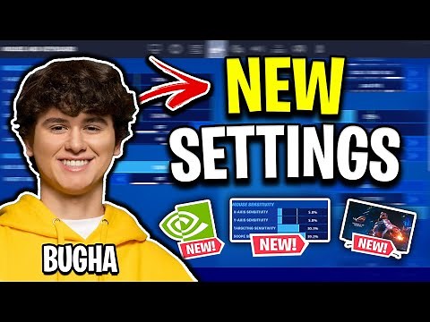 Bugha Reveals NEW Settings For Chapter 4! (UPDATED 2023)
