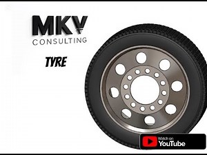 3. SolidWorks Truck Tyre Modeling — Detailed Wheel Geometry