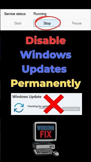 The Right Way to Disable Windows Update Permanently (No Errors)