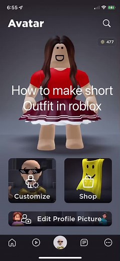 How to make short outfit in roblox