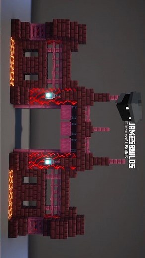 Nether Fortress Gate - Minecraft Tutorial