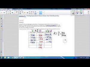 Math 7 Module 1 Lesson 13 Video