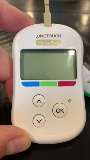OneTouch Verio Flex Glucometer Blood Sugar Testing Tutorial
