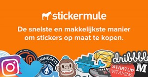 Sticker Mule Nederland | Stickers, etiketten & buttons op maat